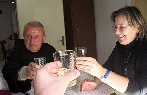 Padre GIogio Colombini e Daria